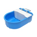 Adapatoare plastic 5L ultra rezistenta albastra cu plutitor si accesorii de prindere 315x245x150mm