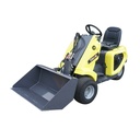Mini incarcator frontal 500kg, motor benzina 23CP, capacitate ridicare 220kg, latime cupa 1110mm THOR