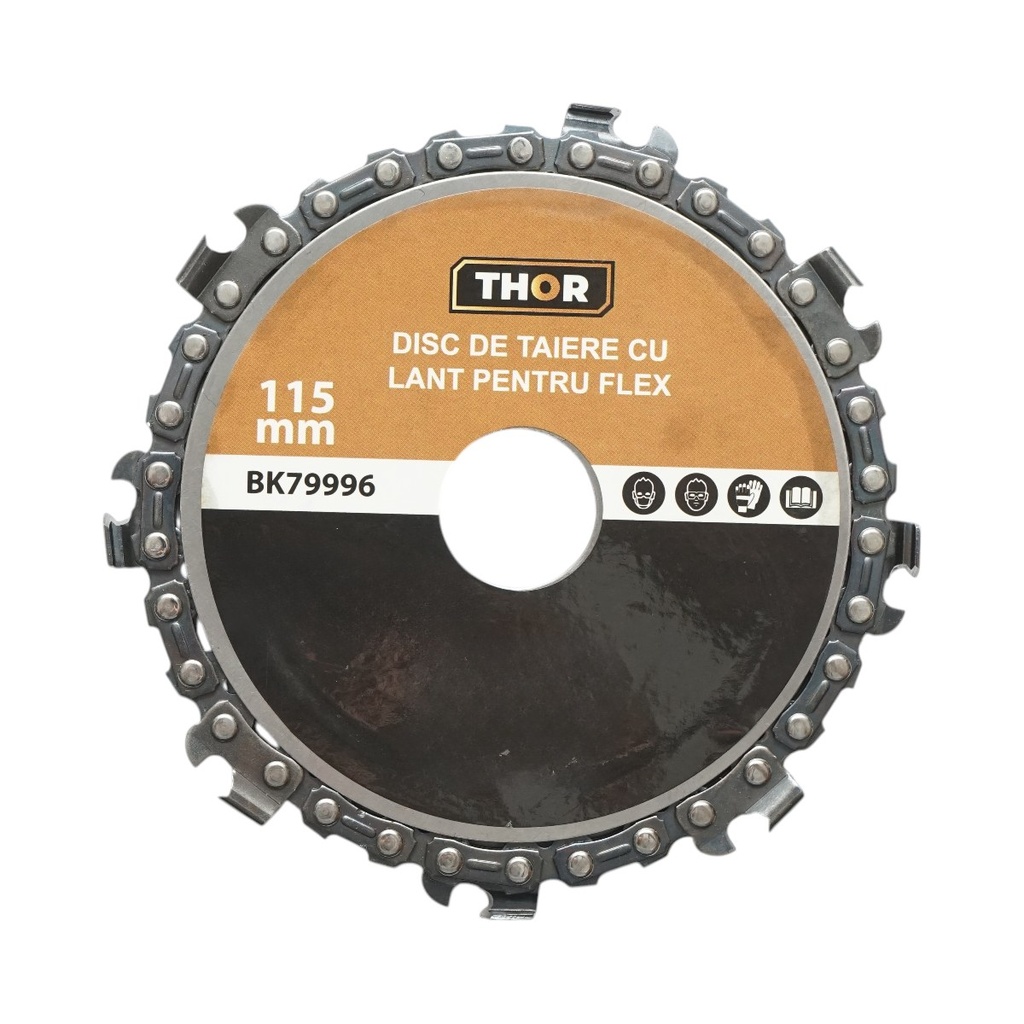Disc flex lant drujba 115x22mm 9 dinti pentru taiere lemn THOR