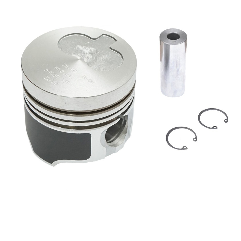 Piston motor echipat STD 80mm Dacia Papuc 1.9D Q cu segmenti 2x2x3mm, bolt si sigurante