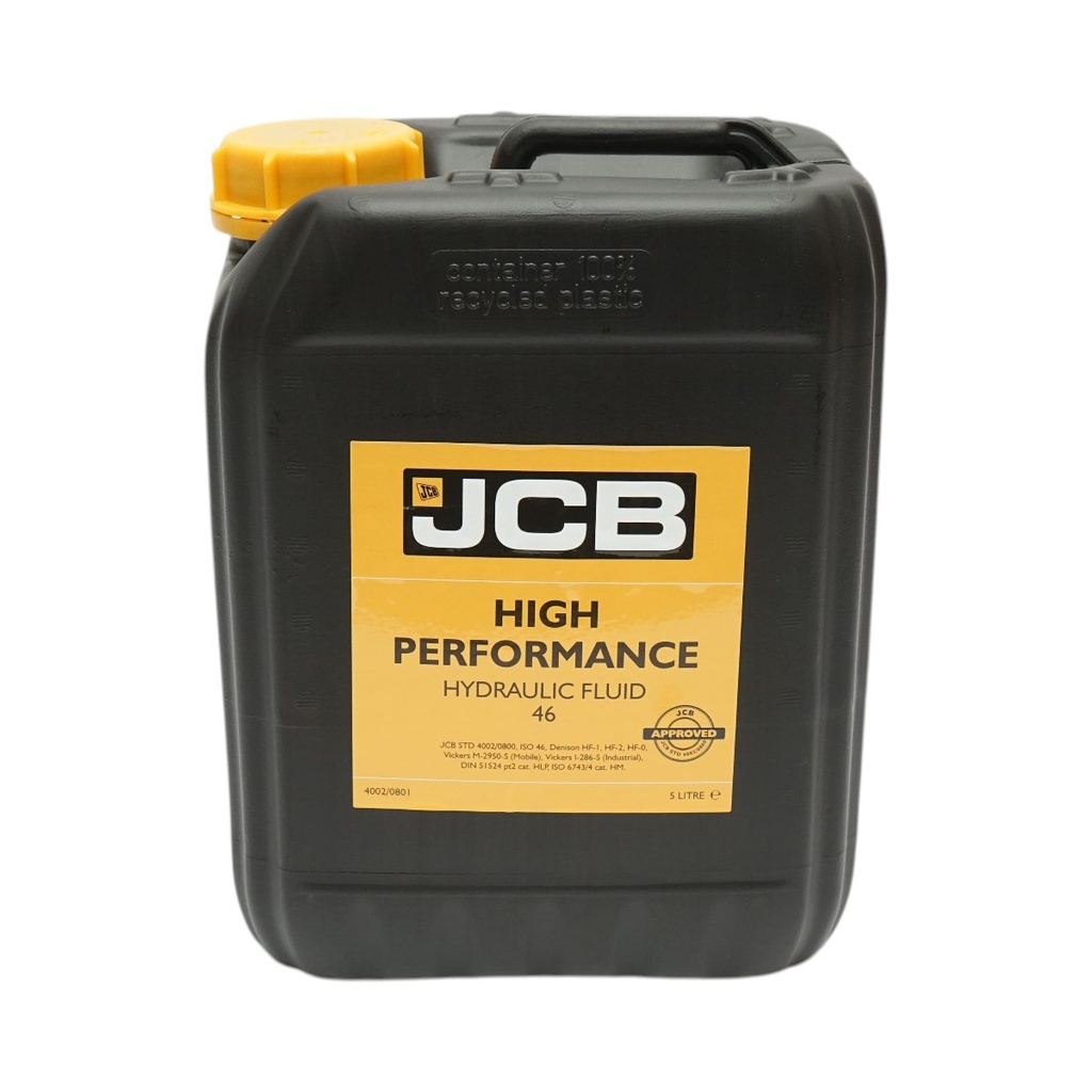 Ulei hidraulic JCB High Performance Hydraulic Fluid 46 5L