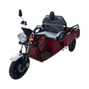 Triciclu electric MODEL E ROSU 1600W 60V 20AH