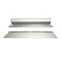 Gletiera inox profesionala 50cm cu 2 lame 8.8x55cm