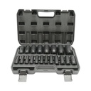 Trusa chei tubulare de impact lungi 10-38mm, 78mm, patrat 1/2 inch Cr-Mo 20 piese