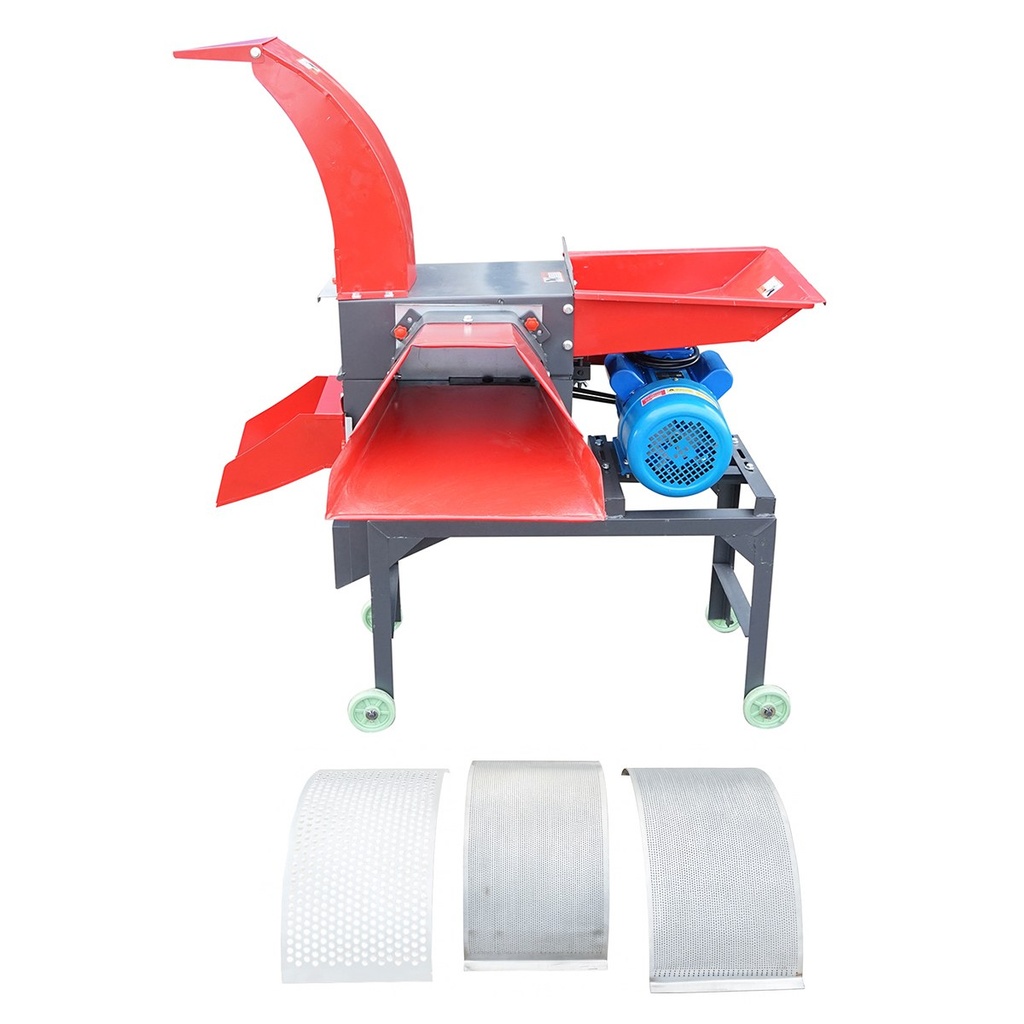 Tocator furaje 2.2kW, 220V, capacitate 1000 Kg/h, turatie 3600 r/min, 3 site incluse Baisan