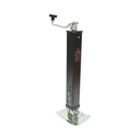 Picior de sprijin remorca reglabil cu manivela 56cm, fixare laterala, sarcina maxima 3175kg