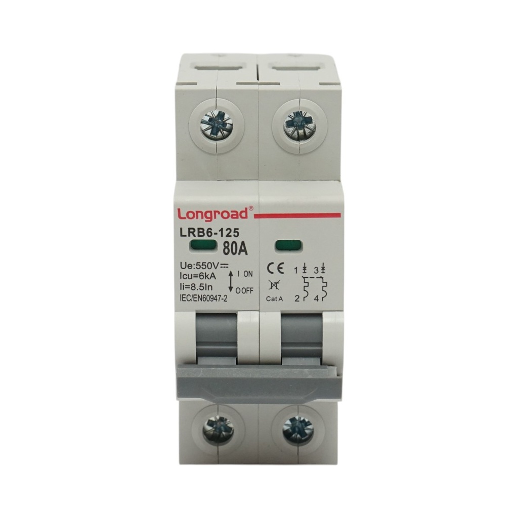 Separator, intrerupator de suprasarcina automat 2P, 80A, 550VDC Longroad