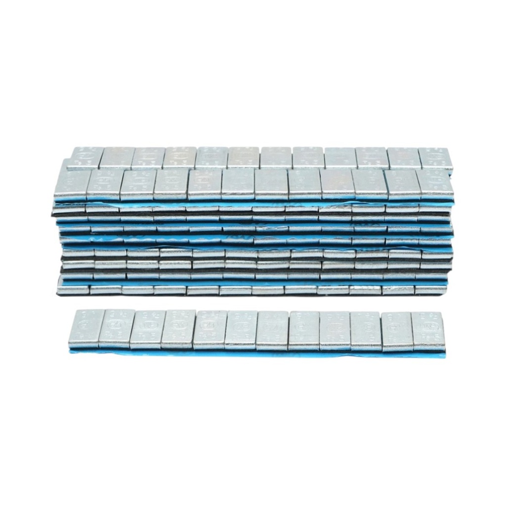 Contragreutati autoadezive zincate echilibrare roti Fe 60g (5gx12 buc) 100 benzi/cutie