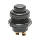 Buton pornire 12V/10A–24V/5A negru cu 2 pini universal