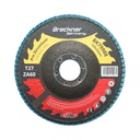 Disc lamelar abraziv cu zirconiu 125x22mm T27 ZA60 pentru slefuire, polizare metal si inox