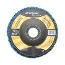 Disc abraziv netesut compact 125x22.23mm T27, granulatie medie pentru curatare rugina si vopsea