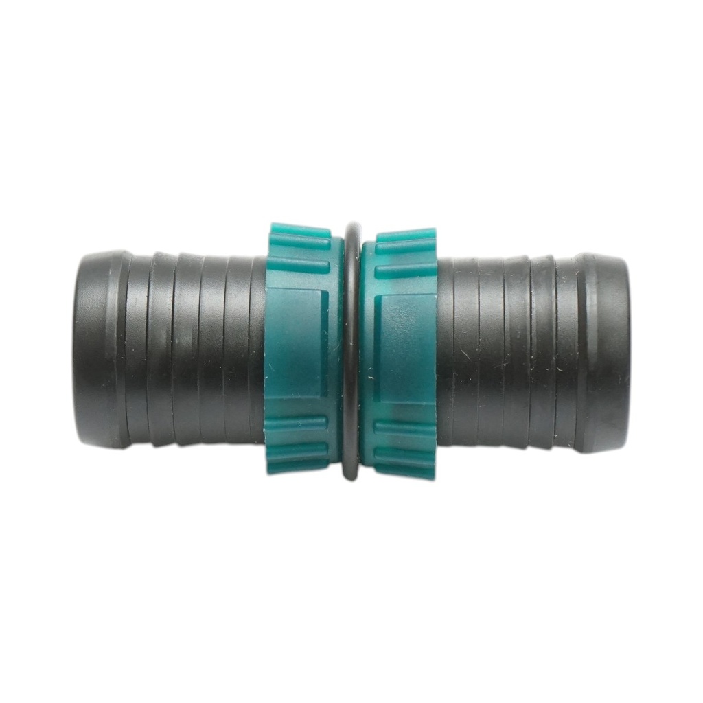 Mufa imbinare banda picurare egala cu inel 25x25mm pentru sisteme de irigatii