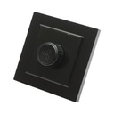 Variator de tensiune ventilator negru incastrat 500W, 220V, ABS 80x80mm