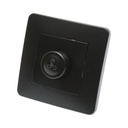 Variator de tensiune ventilator negru incastrat 500W, 220V, PC 80x80mm