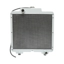 Radiator racire apa New Holland TD5000, Case IH JX 615x555x98mm cod OEM 87681423
