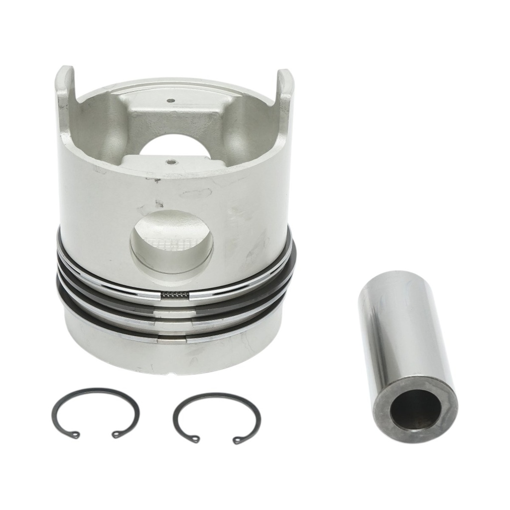 Piston motor 111.78 Ford, New Holland echipat cu segmenti, bolt 38.1mm si sigurante cod OEM C7NN6108V, D2NN6108N, D4NN6108AA, S65820, S67001, 81817183, 81827181, 81846014, 83960615