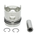 Piston motor 111.78 Ford, New Holland echipat cu segmenti, bolt 38.1mm si sigurante cod OEM C7NN6108V, D2NN6108N, D4NN6108AA, S65820, S67001, 81817183, 81827181, 81846014, 83960615