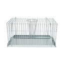 Capcana animale metalica tip cusca pentru sobolani si soareci 31x15x16.5cm