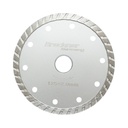 Disc diamantat turbo sinterizat 125x2x22.23mm, taiere umeda/uscata pentru piatra, gresie, ceramica, marmura