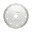 Disc diamantat turbo continuu 125x1.5x22.23mm, taiere umeda/uscata pentru ceramica dura, gresie, faianta