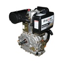 Motor diesel 13CP 192F, 498cc, turatie 3600rpm, ax rotund filetat 25.4mm, pornire sfoara