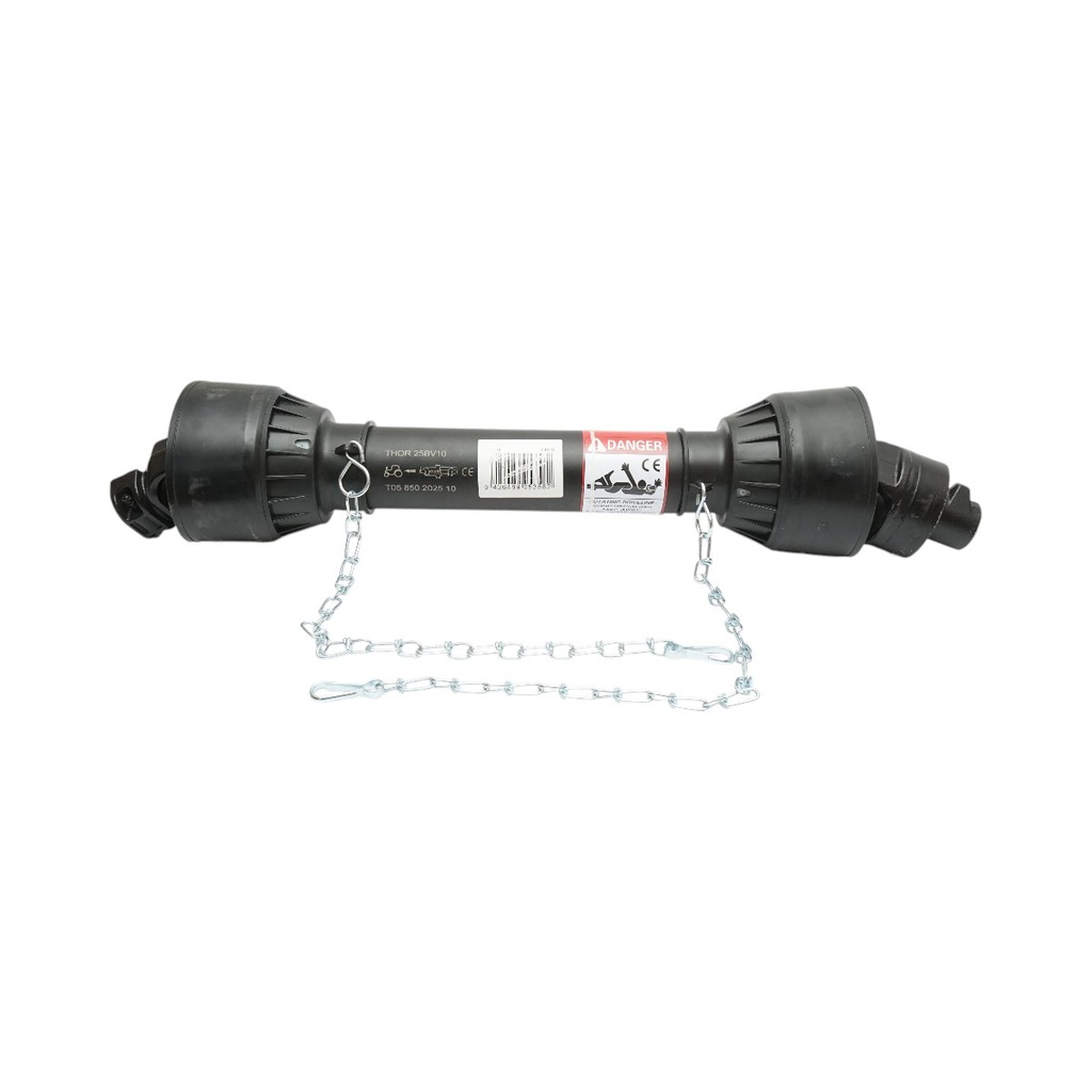 Cardan 850mm T5 cu clichet universal, cruce 30.2x80 (teava triunghiulara) 1-3/8 Z=6 COSITOARE 1.85