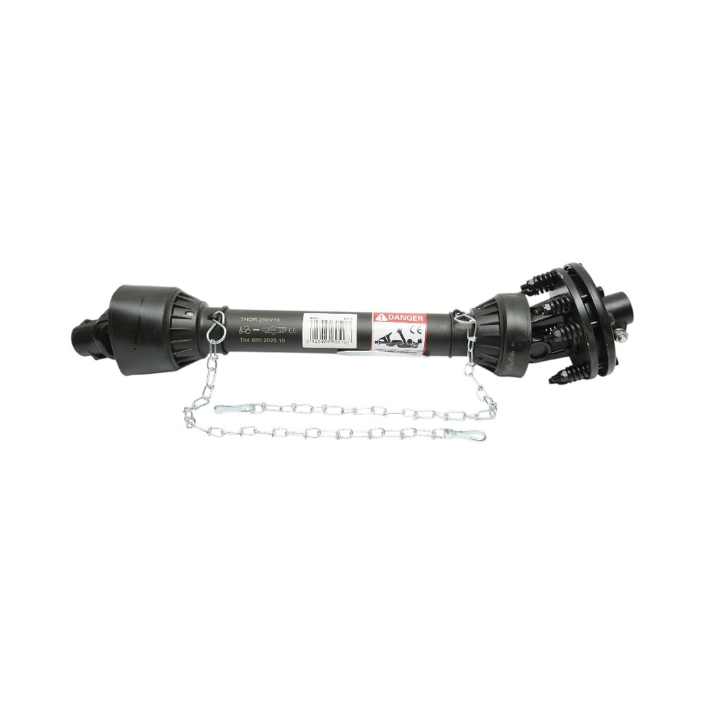 Cardan 850mm T4 1-3/8 Z=6 cu ambreiaj pentru utilaje de minim 35CP