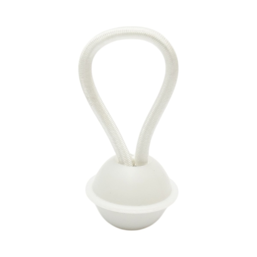 Coarda elastica cu bile Ø27x50mm pentru fixare prelata, cort, banner