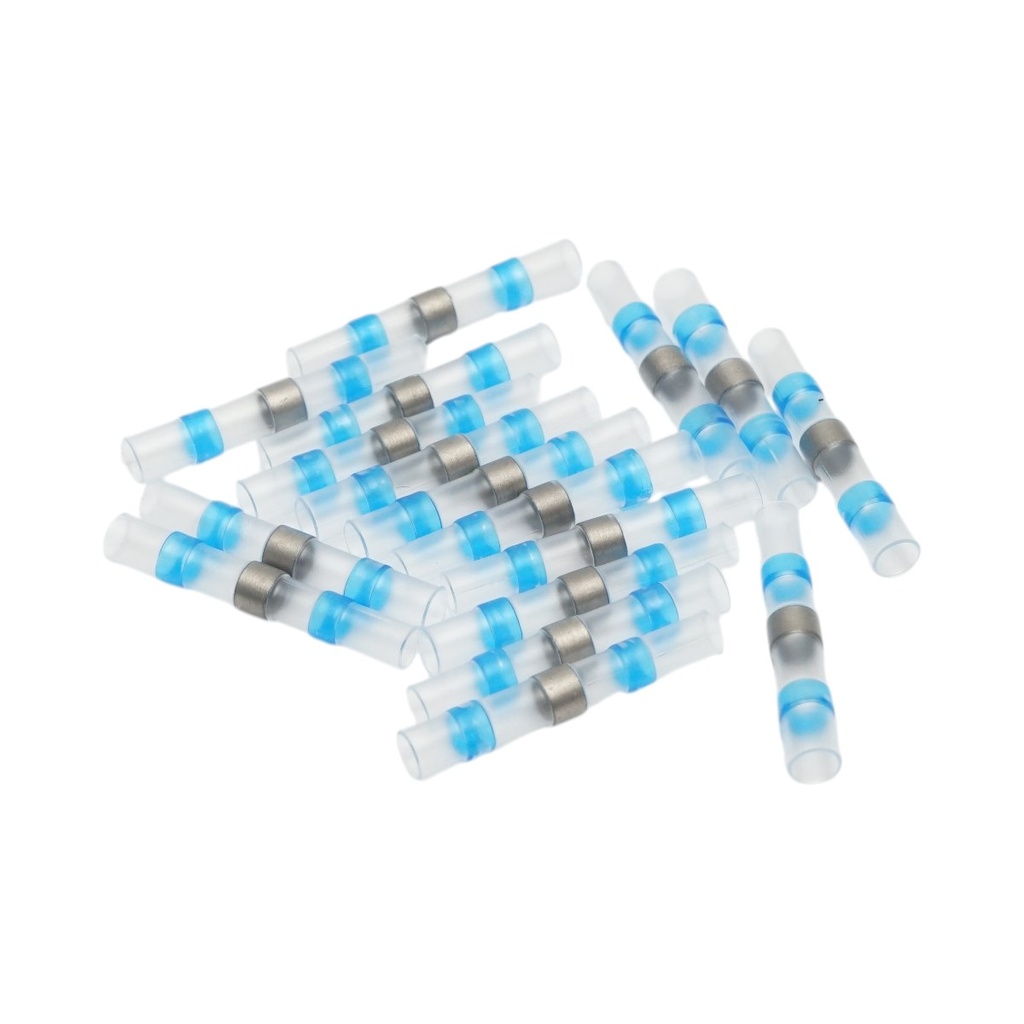 [AMAT6-126607] Set 50 conectori termocontractabili cu inel de cositor 1.5-2.5mm2 Leader