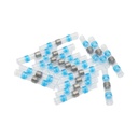 Set 50 conectori termocontractabili cu inel de cositor 1.5-2.5mm2 Leader