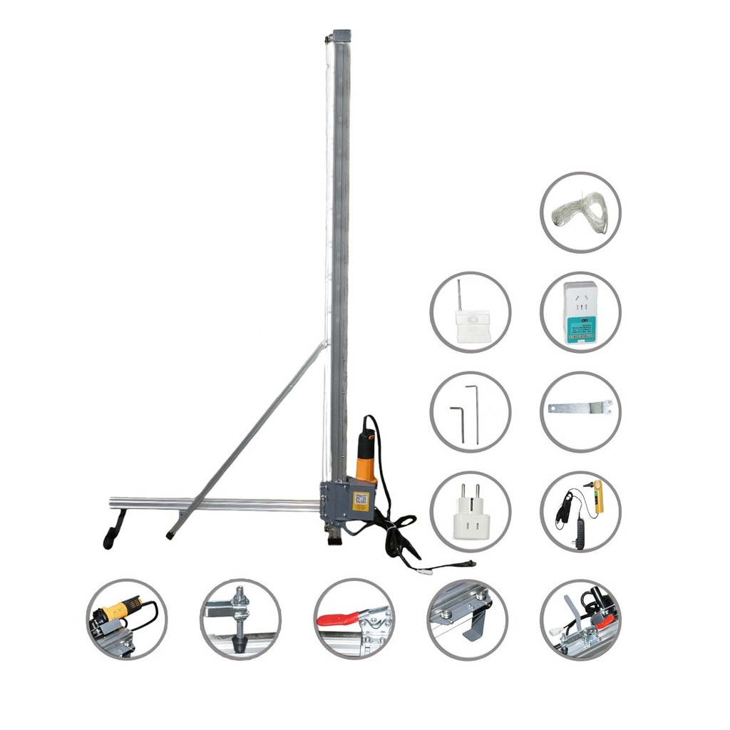 Masina electrica automata de sanfrenare la 45 grade, taiere umeda cu pompa apa automata pentru placi ceramice, gresie, faianta