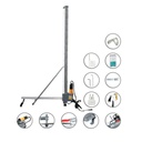 Masina electrica automata de sanfrenare la 45 grade, taiere umeda cu pompa apa automata pentru placi ceramice, gresie, faianta