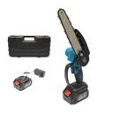 Mini fierastrau electric cu 2 acumulatori 24V, 4Ah Li-ion, lama 8 inch (200mm), turatie 4000rpm