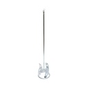Paleta amestecator vopsea, adeziv, mortar cu tija SDS 600x120x10mm