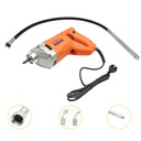 Vibrator beton electric portabil 1600W, 220V, ax flexibil 2m, cap 35mm, turatie 5000rpm