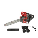 Drujba electrica profesionala cu 2 acumulatori 40V, 4Ah Li-ion, 1200W, motor brushless, lama 16 inch (400mm)