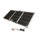 Panou solar 240W portabil fotovoltaic monocristalin tip valiza cu regulator tensiune 12/24V, 20Ah 2xUSB