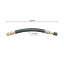 Prelungitor valva roata camion flexibil din cauciuc 125mm
