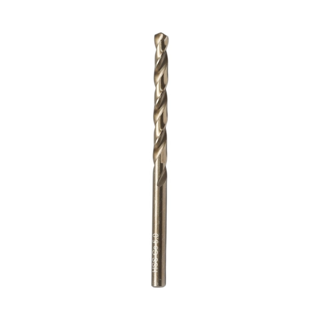 Burghiu metal 5x52x86mm HSS Cobalt tija cilindrica