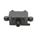 Doza derivatie etansa cu presetupe 41A 450V AC, 3 intrari 3-10mm IP68 Longroad