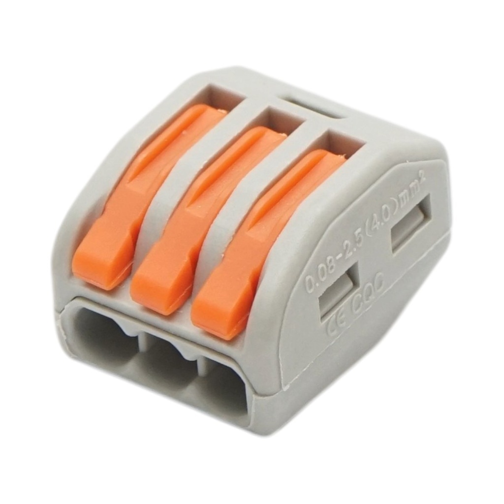 [AMAT6-126831] Conector rapid cablu electric 3P, 0.08-4mm, 32A, 250V Longroad