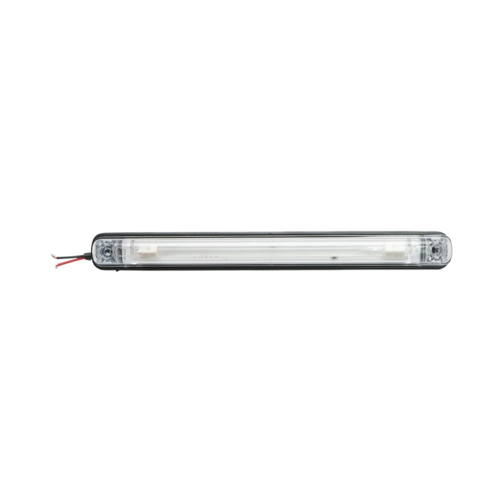 Lampa pozitie cabina camion LED 24V galbena 6 LED-uri 240x26x25mm