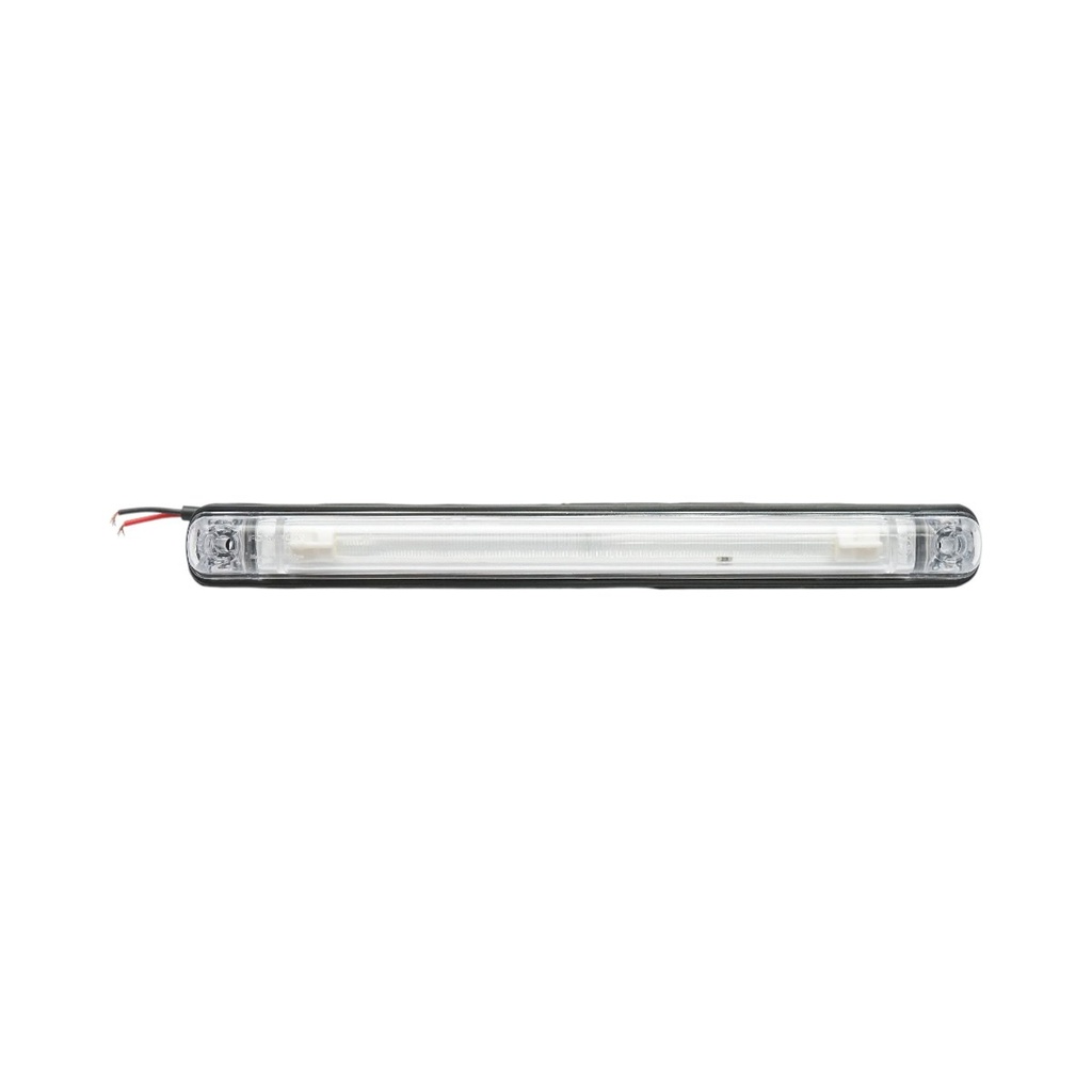 Lampa pozitie cabina camion LED 24V alba 6 LED-uri 240x26x25mm