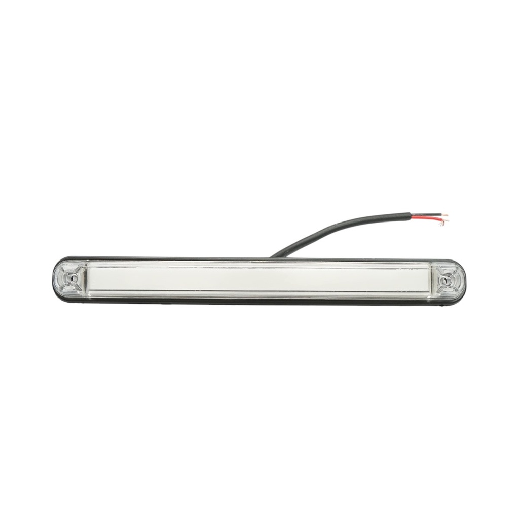 Lampa gabarit laterala LED NEON 12-24V alba slim 235x26.5x21mm