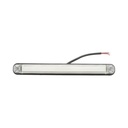 Lampa gabarit laterala LED NEON 12-24V alba slim 235x26.5x21mm