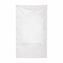 Perete lateral cort hala 2x2.8m alb cu geam transparent LP64
