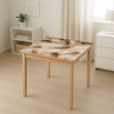 Folie protectie masa transparenta PVC siliconizat 100cm, grosime 1.2mm, model pene 20m/rola