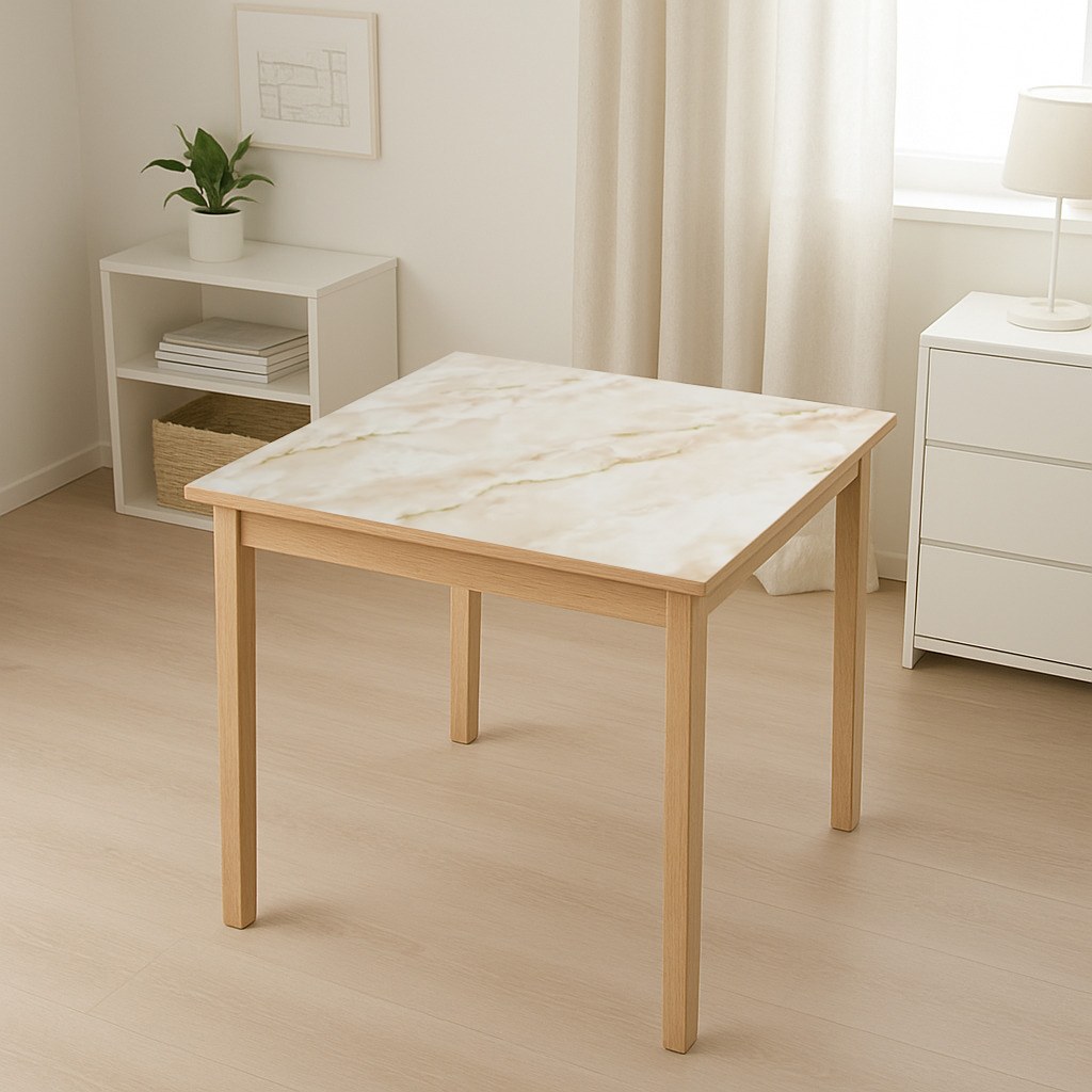 Folie protectie masa decorativa PVC siliconizat 100cm, grosime 1.2mm, model marmura natur 20m/rola