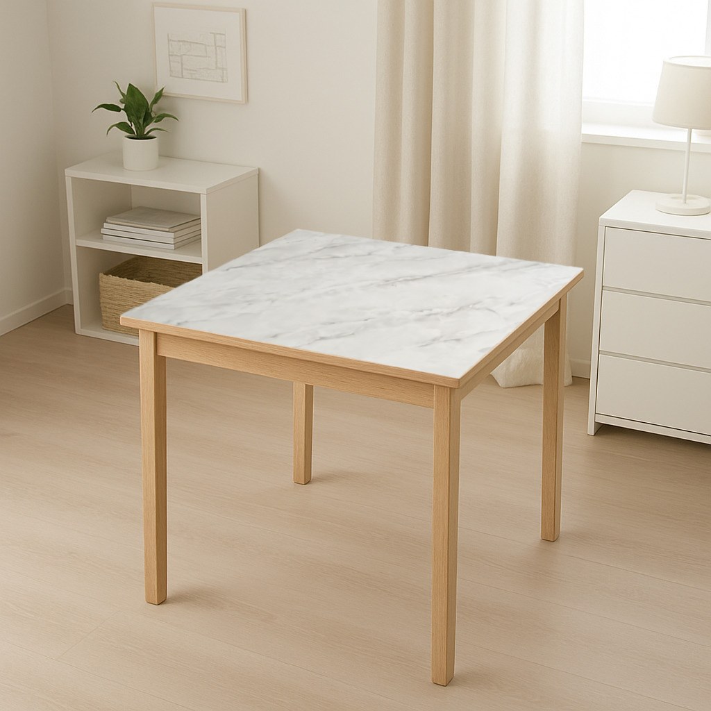 Folie protectie masa decorativa PVC siliconizat 100cm, grosime 1.2mm, model marmura gri 20m/rola