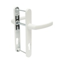 Set manere usa termopan PVC alb cu sild 28x220mm
